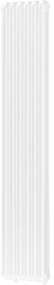 Mexen Kent, vykurovacie teleso 1882 x 380 mm, 1392 W, biela, W216-1882-380-00-20