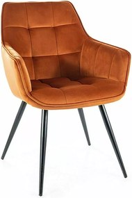 SI Lilia Velvet stolička škorica