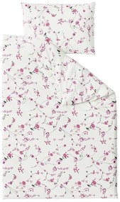 Krepové obliečky FLORAL CREAM krémové Rozmer obliečky: 70 x 90 cm | 140 x 200 cm