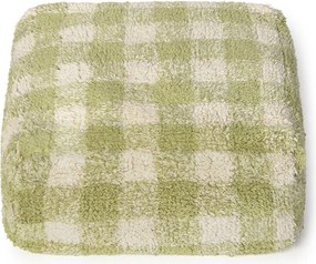 Zelený detský sedací vak Vichy – Lorena Canals