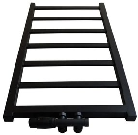 Regnis DEX, Vykurovacie teleso 300x1780mm, 612W, čierna matná, DEX180/30/BLACK