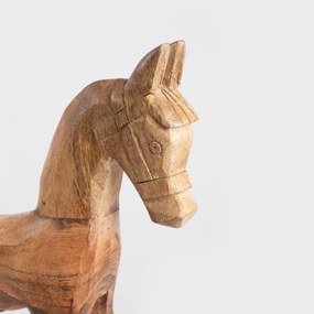 Vianočná dekorácia MANGOS hojdací koník 711534