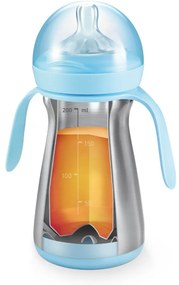 Modrá nerezová detská termofľaša 0.2 l Papu Papi – Tescoma