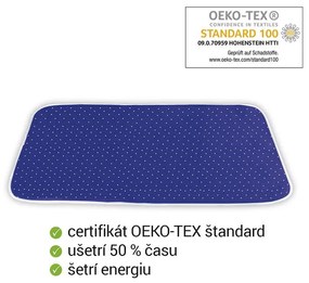 Deka na žehlenie BODKY 100 x 65 cm