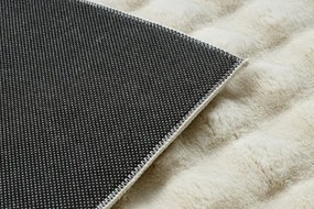 Koberec BUBBLE slonová kosť 12 štrukturálny 3D