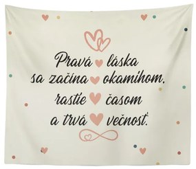 Sablio Deka Pravá láska: 150x120 cm