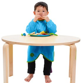 Podbradník s rukávmi veľký - modrý