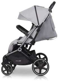 Súrodenecký kočík EasyGo Echo Cloudy Gray