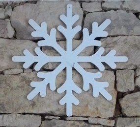 DECOLED Snehová vločka Wega, plast 65 cm