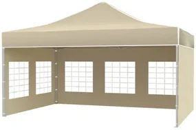 Nožnicový stan POLOPROFI PLUS 3x4,5 m béžový