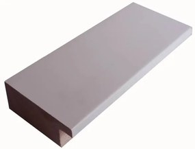 DANTIK rám na obraz 40x50 | FC Bílá plochá (Plexi Čiré)