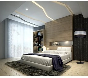 Stojacia lampa CORAL 1xE27/60W/230V čierna