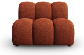 Modul pohovky v tehlovej farbe (stredový diel) Lupine – Micadoni Home