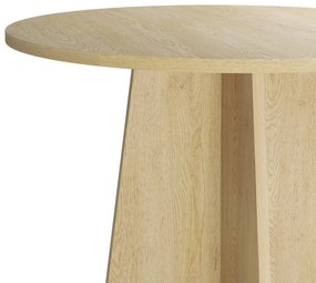 Kulatý jídelní stůl Merla 100 cm dub Cremona Torro