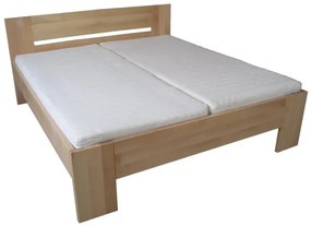 Drevená manželská posteľ LENKA - smrek, 200x180