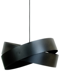 Dizajnový luster Tornado II 50 čierna