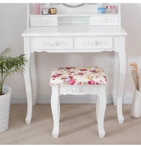 ShopJK TOALETNÝ STOLÍK TL01 ROSE