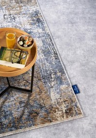 Koberec Villeroy & Boch Kollektion 1871 Joseph modrý / krémový
