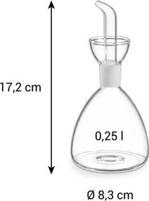 Tescoma Fľaša na olej alebo ocot Virgo 250 ml