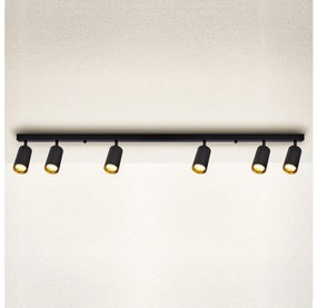 Brilagi - Bodové svietidlo SELE 6xGU10/30W/230V čierna/zlatá WO-B9-OEM