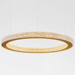 LED luster Fiore 60 zlaté