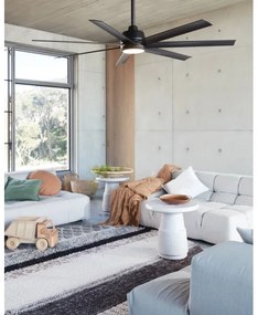 Lucci air 21610949 - Stropný ventilátor ATLANTA 1xGX53/12W/230V čierna + DO