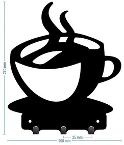 Vešiak do kuchyne ŠÁLKA