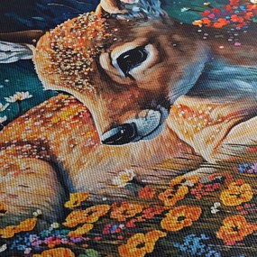 Obraz - Maľované srne (90x60 cm)