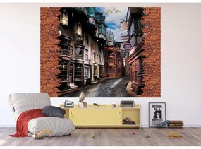 Detská fototapeta Harry Potter Diagon Alley 252 x 182 cm, 4 diely