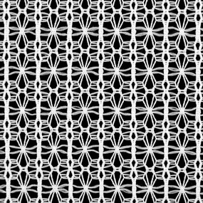 ZÁVES NA KRÚŽKOCH LARA 140X250 CM BIELA