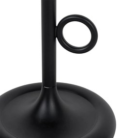 Vonkajšia stolová lampa čierna vrátane LED s dobíjacím dotykovým stmievačom - Sjarel