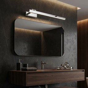 Toolight Toolight, LED nástenné svietidlo, 60cm, 12W, 4000K, 1500lm, SWE029-1W, chrómová, OSW-20128