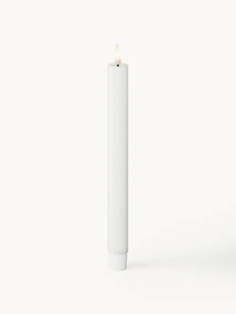 Ručne vyrobené dlhé LED sviečky Real Flame, V 24 cm, 2 ks