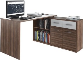 PC stolík, slivka/biela, RAFAEL NEW