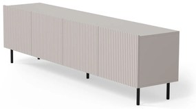 TV stolek Paxos 200 cm kašmír/černý