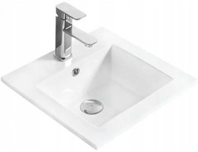 Mexen STELLA UMÝVADLO, 42x42 CM, BIELA, 25454100