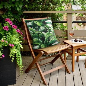 ZÁHRADNÁ VODEODOLNÁ OBLIEČKA NA VANKÚŠ GARDEN6 45X45 CM LISTY