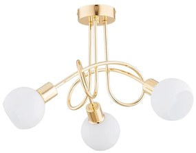 Prisadený luster ERYKA 3xE14/10W/230V zlatá