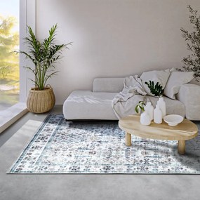 Koberec Elle Decoration Imagination Saveh krémový / modrý
