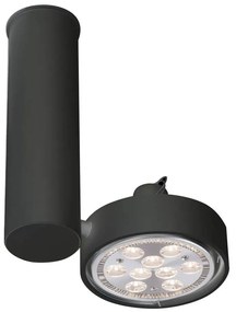 Shilo-Amplex Shilo 2208 - Bodové svietidlo NATORI 1xGU10/15W/230V čierna 2208