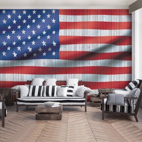 Fototapeta - Americká vlajka (254x184 cm)