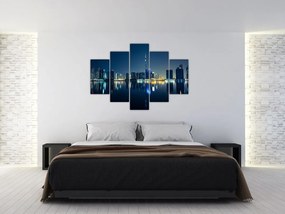 Obraz nočného mesta (150x105 cm)
