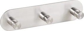 Bemeta Design Vešiak s 3 háčikmi, mat - 132206045