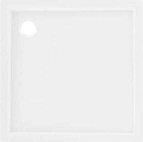 Mexen Flow, štvorcová sprchová vanička slim 120 x 120 cm, biela lesklá, 46S101212