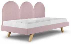 Čalúnená jednolôžková posteľ PANELS