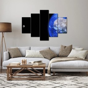 Obraz Mesiaca a Zeme (150x105 cm)