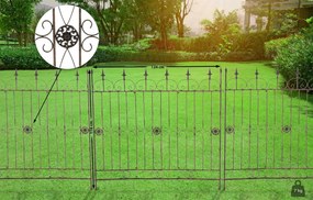 Mriežka na popínavé rastliny Mangold - 115 x 125 cm - Bronzová