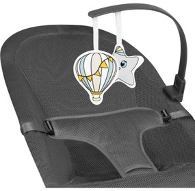 Lionelo - Detská hojdačka JUNE šedá