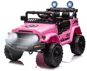 Elektrické autíčko Toyota FJ Cruiser ružové