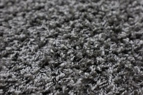 Vopi 250x250 (priemer) kruh Kusový koberec Color Shaggy šedý kruh, šedá, kancelária